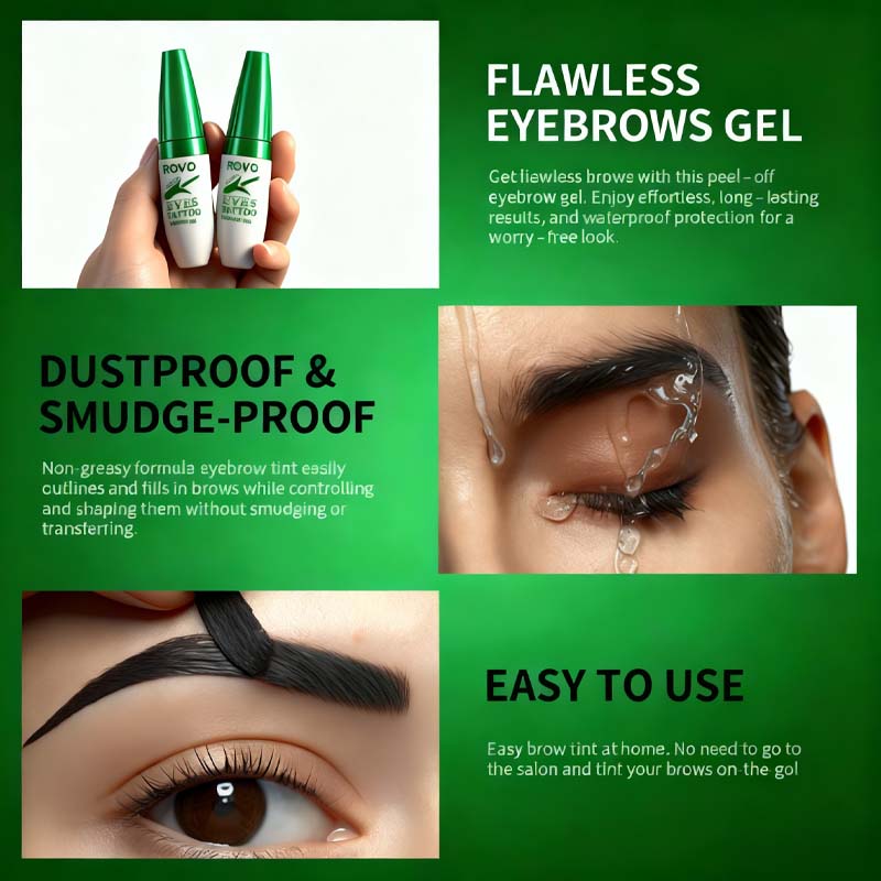 Peel-Off Augenbrauen Gel - wasserfest & langanhaltend bis 5 Tage