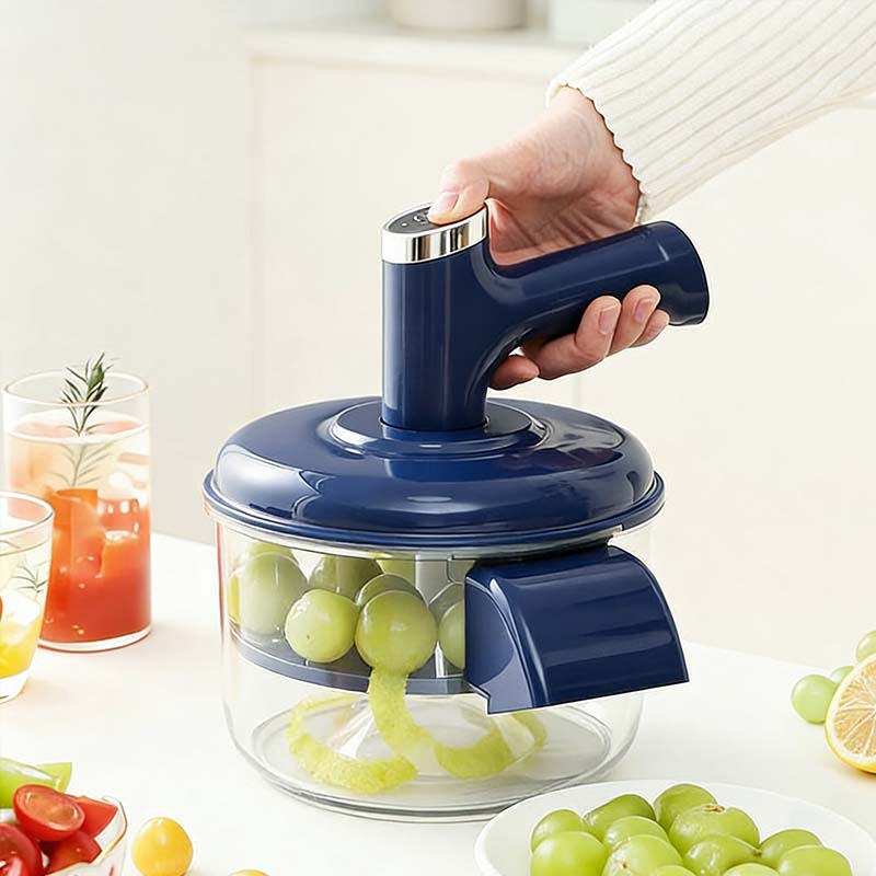 Elektrischer Obstschäler mit Mixer-Funktion – 2-in-1 Küchengerät