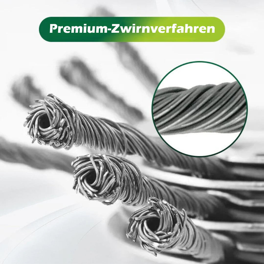 Präzisions-Rasentrimmer mit austauschbaren Klingen für Rasenkanten