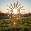 Metall Windspiel für Garten & Terrasse – Drehend, Wetterbeständig
