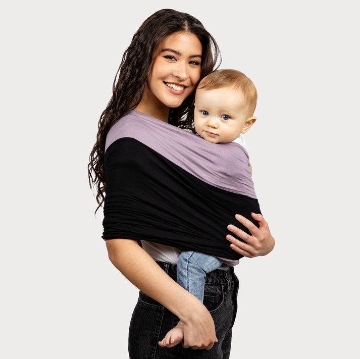 Babytrage Ergonomisch - Weiche Tragehilfe für Neugeborene und Kleinkinder