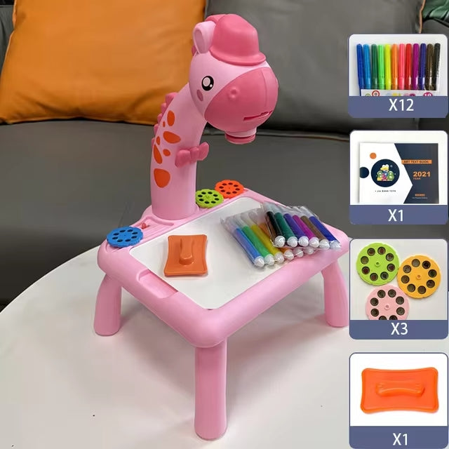Kinder Maltafel Dinosaurier Design - Magnetische Zeichentafel