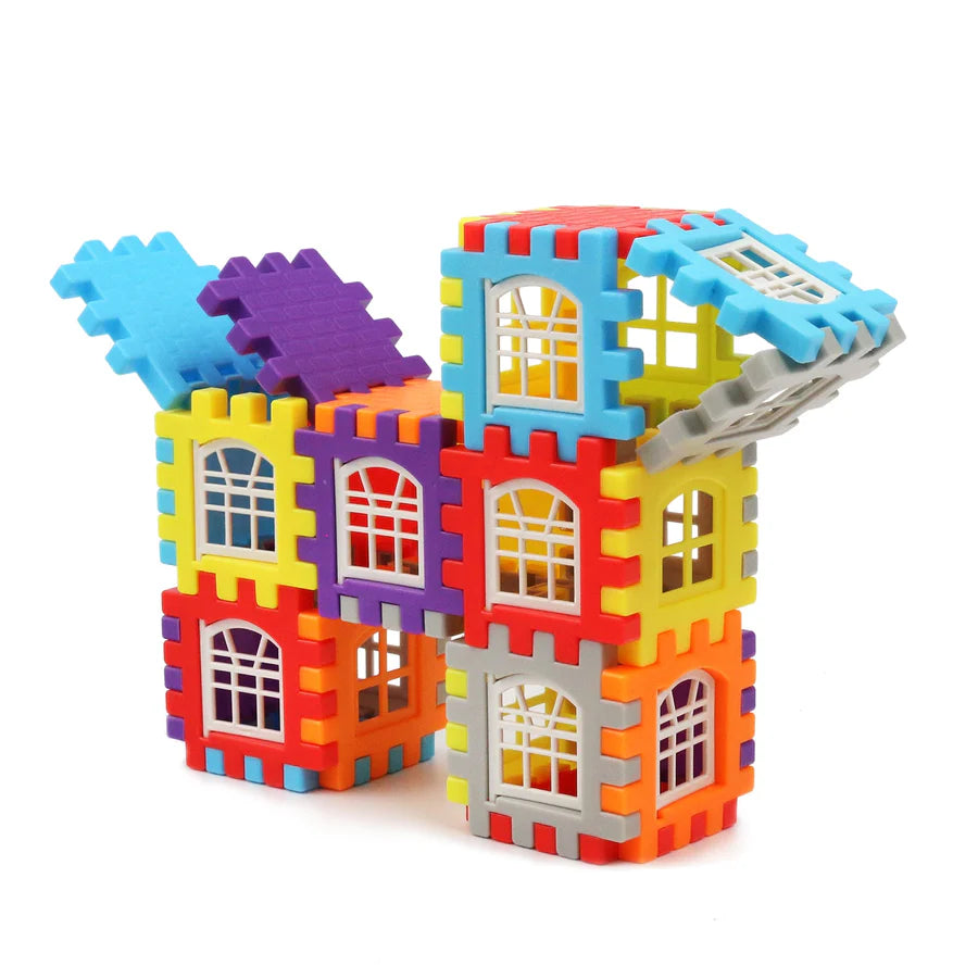 Montessori Bausteine Set - Kreatives Lernspielzeug für Kinder ab 3