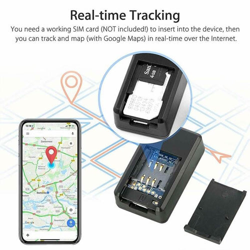 Mini GPS Tracker mit Magnet - Ortungsgerät für Auto und Gegenstände
