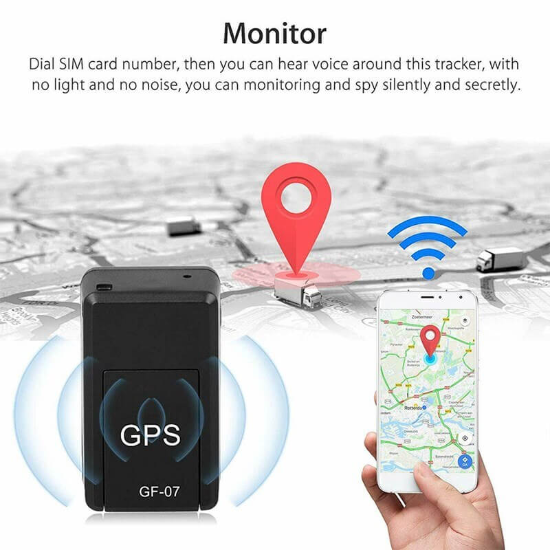 Mini GPS Tracker mit Magnet - Ortungsgerät für Auto und Gegenstände